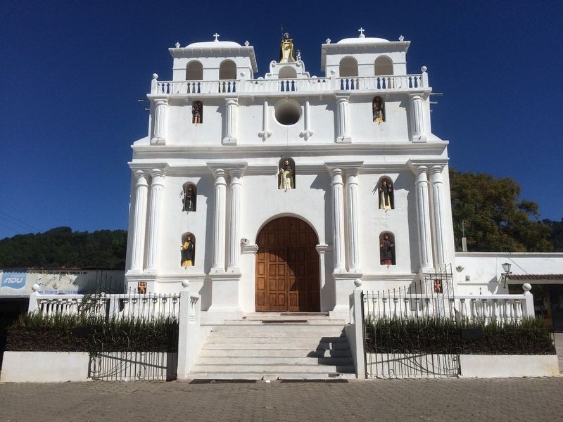 Parish Church of Santo Domingo Xenacoj. Click for full size. Parish Church of Santo Domingo Xenacoj image. Click for full size.