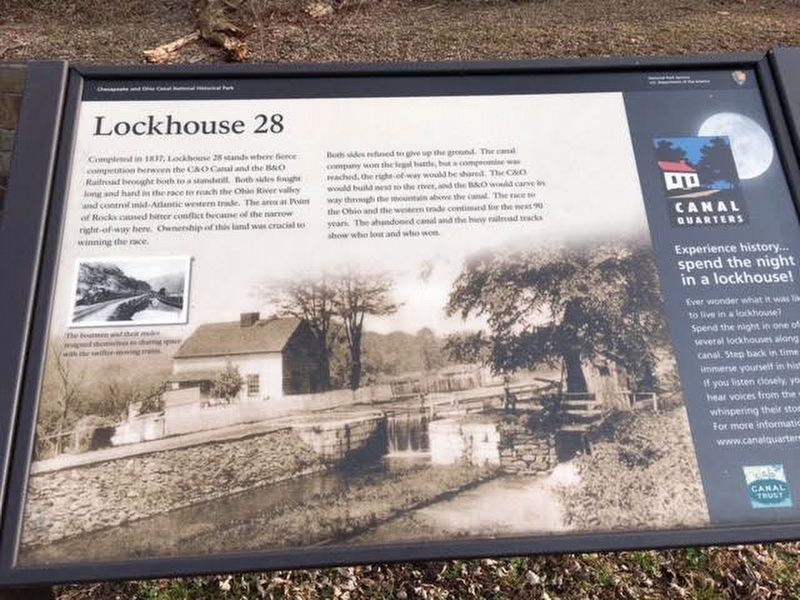Lockhouse 28 Marker image. Click for full size.