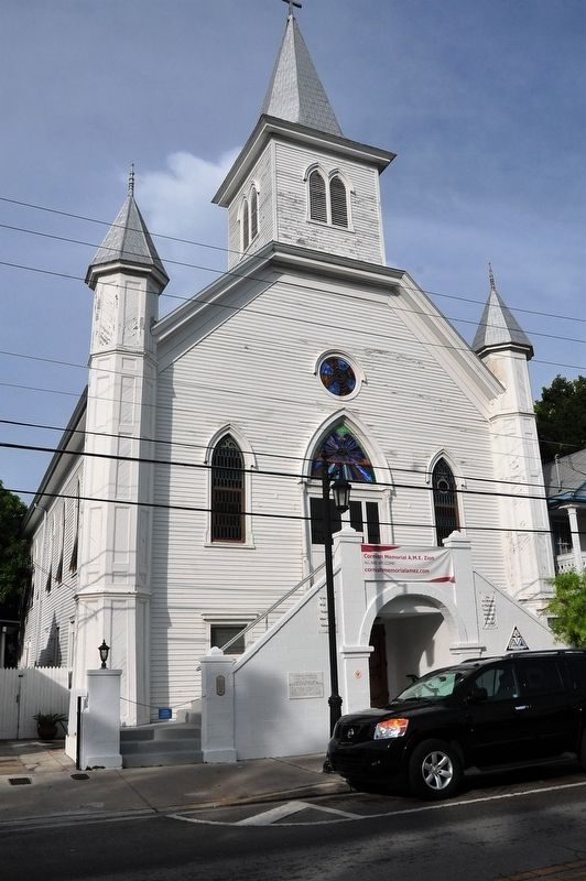 Cornish Memorial AME Zion Church Marker. Click for full size. Cornish Memorial AME Zion Church Marker image. Click for full size.