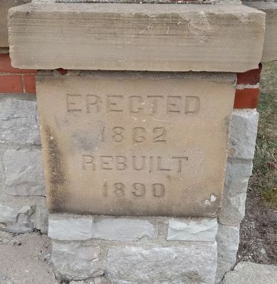Saint John Evangelical Lutheran Church Cornerstone. Click for full size. Saint John Evangelical Lutheran Church Cornerstone image. Click for full size.