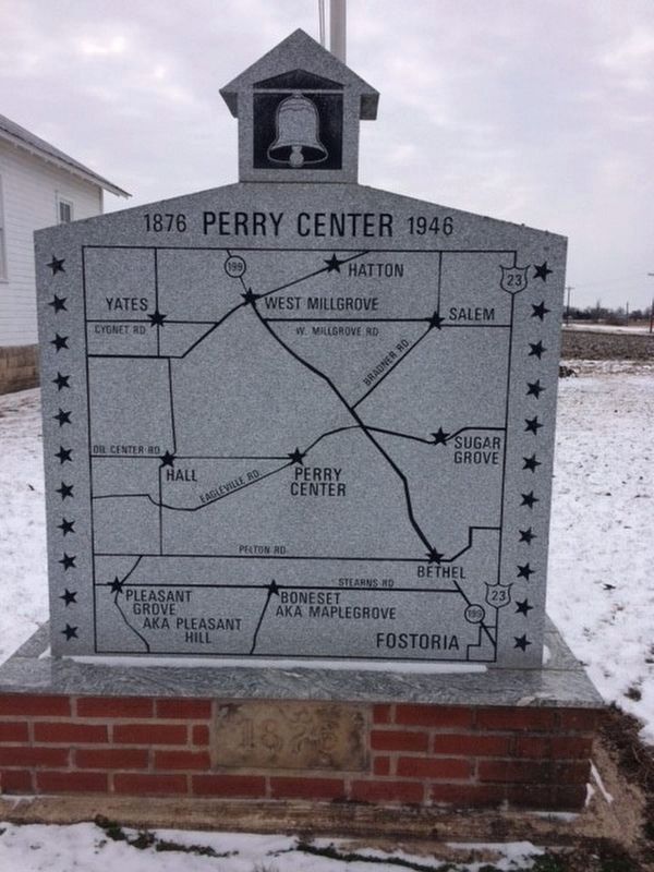 Perry Center Marker image. Click for full size.