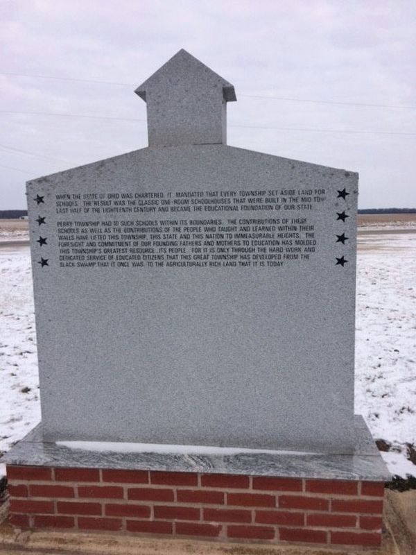 Perry Center Marker. Click for full size. Perry Center Marker image. Click for full size.