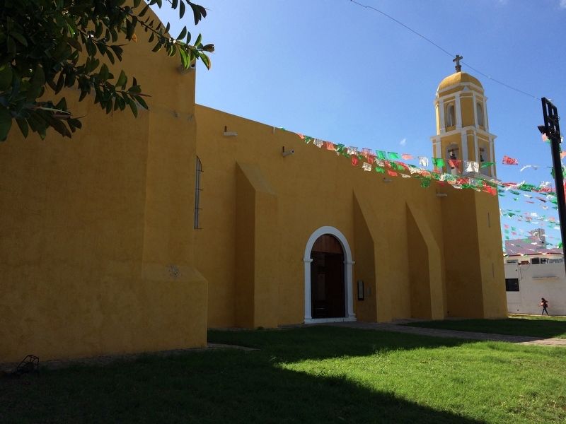 Temple of Guadalupe Marker. Click for full size. Temple of Guadalupe Marker image. Click for full size.