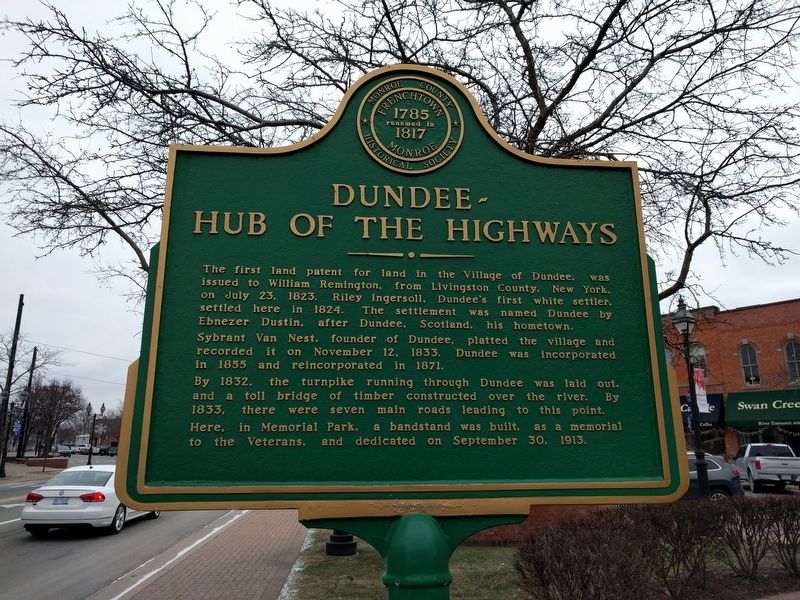 Dundee - Hub of the Highways Marker image. Click for full size.