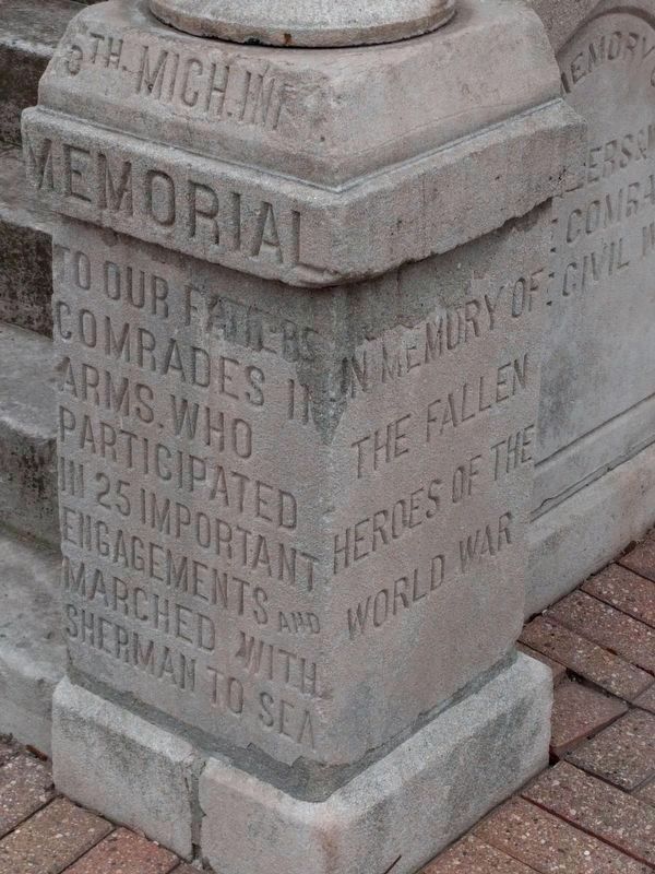 Bandstand Inscriptions image. Click for full size.