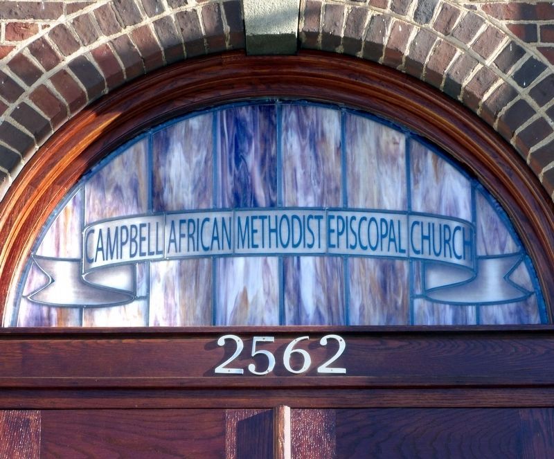 Campbell African Methodist Episcopal Church<br>2562 image. Click for full size.