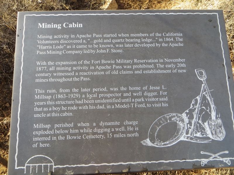 Mining Cabin Marker image. Click for full size.