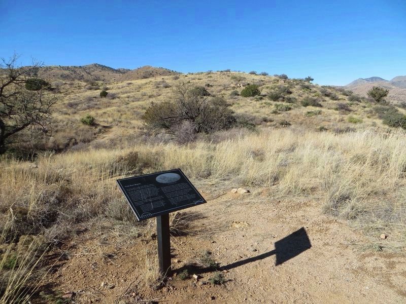 First Fort Bowie Marker image. Click for full size.