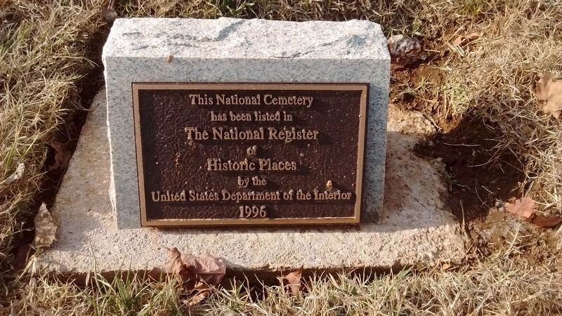 The National Register of Historic Places Marker. Click for full size. The National Register of Historic Places Marker image. Click for full size.