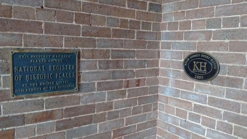 The National Register of Historic Places Marker image. Click for full size.