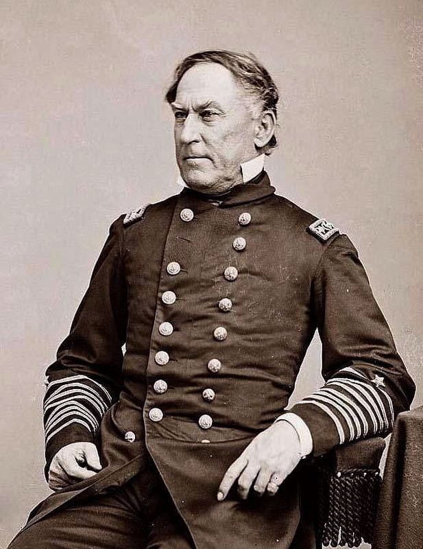 Admiral David Glasgow Farragut image. Click for full size.