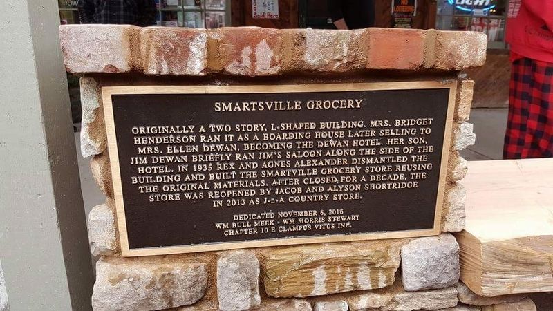 Smartsville Grocery Marker image. Click for full size.