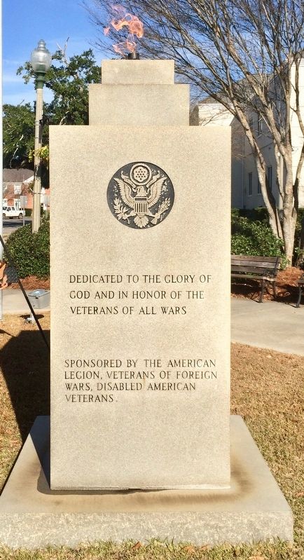 Baldwin County Veterans Memorial. Click for full size. Baldwin County Veterans Memorial image. Click for full size.