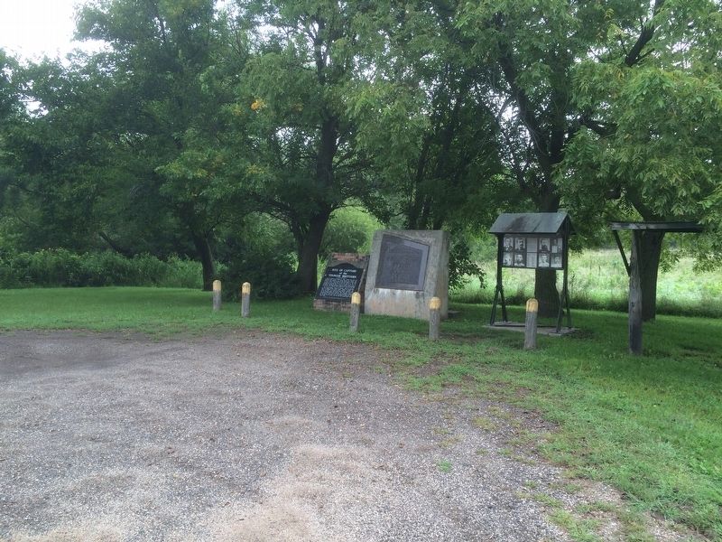 Site of Capture of the Younger Brothers Marker image. Click for full size.