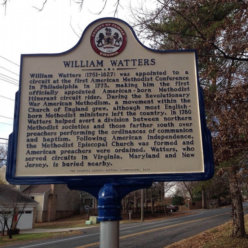 William Watters Marker image. Click for full size.