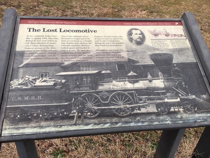The Lost Locomotive Marker image. Click for full size.