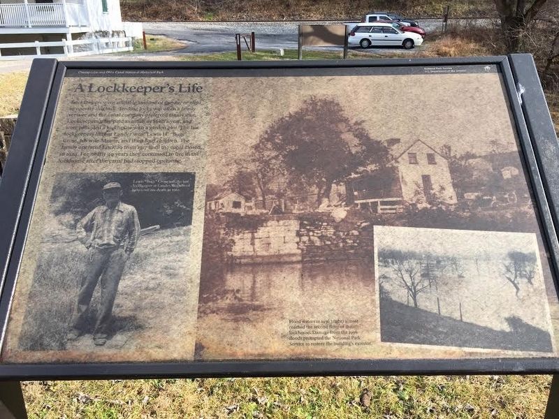 A Lockkeeper's Life Marker. Click for full size. A Lockkeeper's Life Marker image. Click for full size.