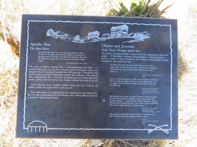 Apache Pass Marker image. Click for full size.