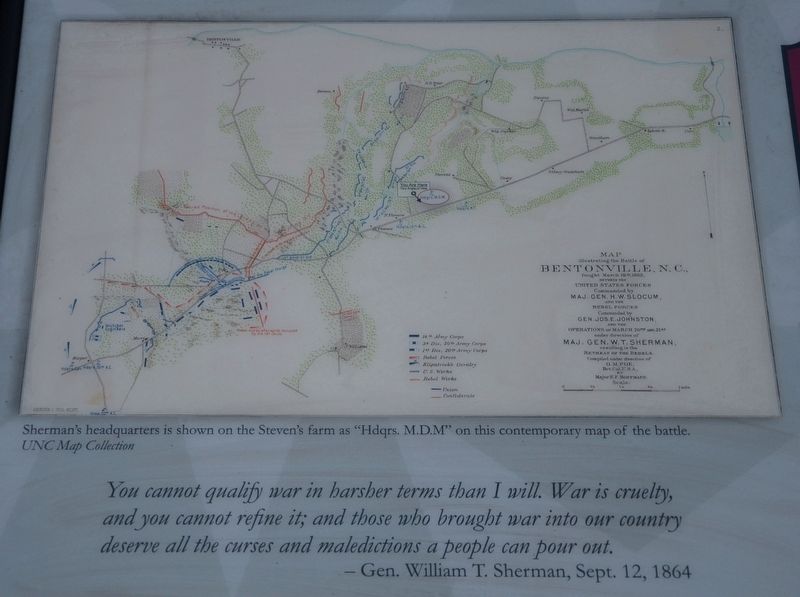 Contemporary Map of the Battle image. Click for full size.