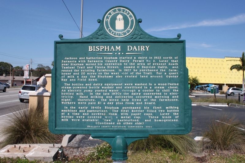 Bispham Dairy Marker image. Click for full size.