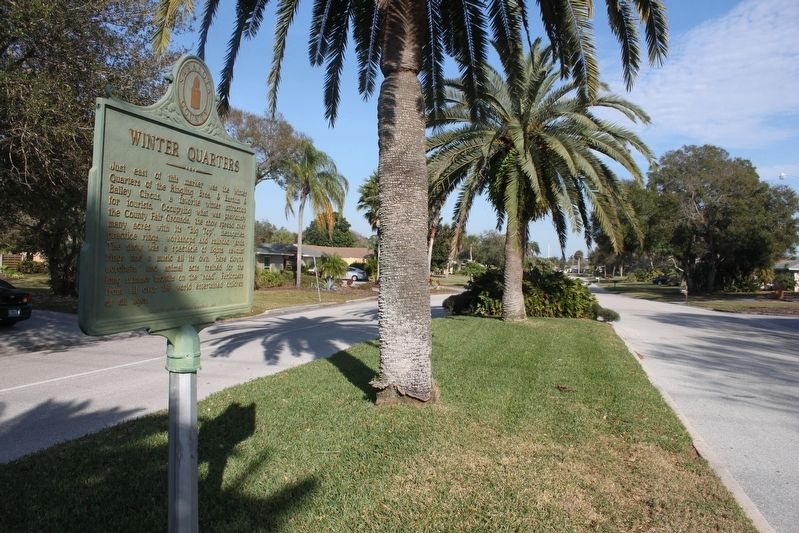 Winter Quarters Marker looking east. image. Click for full size.