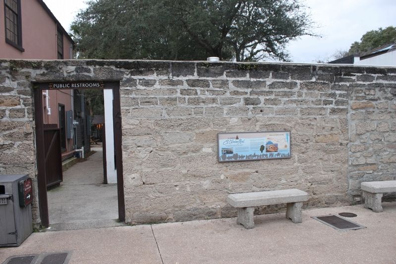 La Florida's El Camino Real Marker. Click for full size. La Florida's El Camino Real Marker image. Click for full size.
