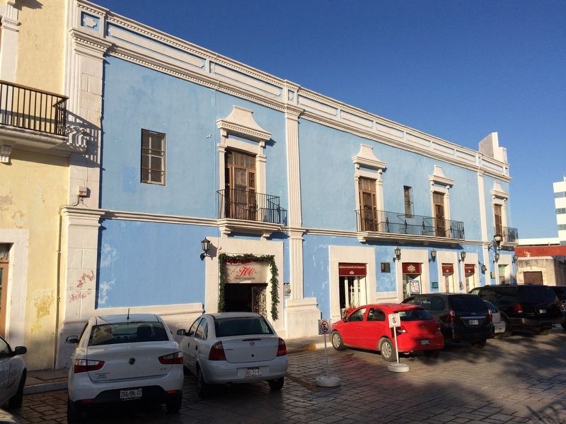 The Birthplace of Justo Sierra Méndez Marker. Click for full size. The Birthplace of Justo Sierra Méndez Marker image. Click for full size.