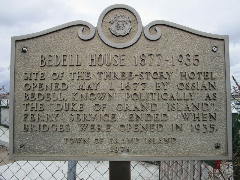 Bedell House 1877 - 1935 Marker image. Click for full size.