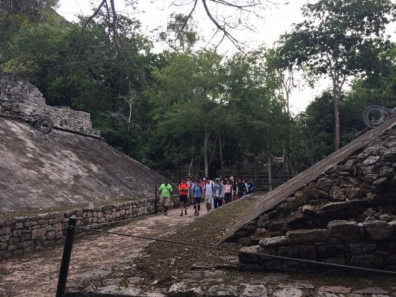 The Ball Court at the Coba Group image. Click for full size.