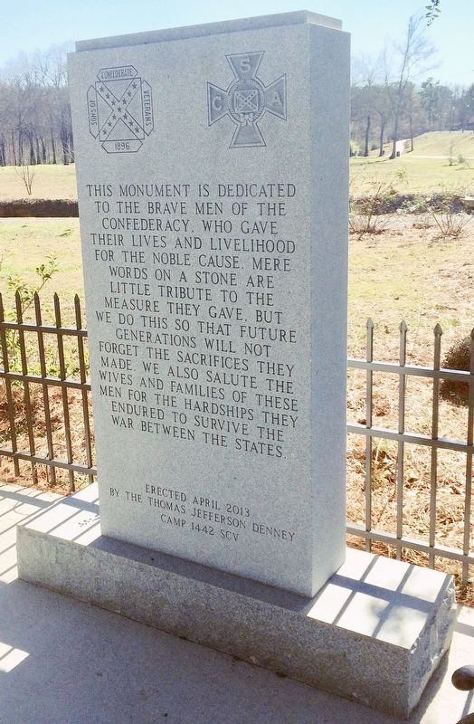 Cullman County Confederate Memorial image. Click for full size.