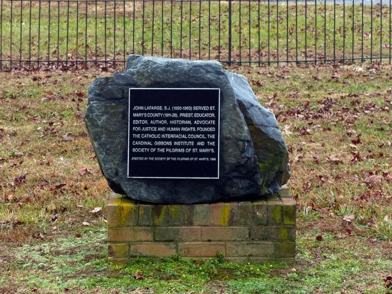 John LaFarge, S.J. Marker. Click for full size. John LaFarge, S.J. Marker image. Click for full size.