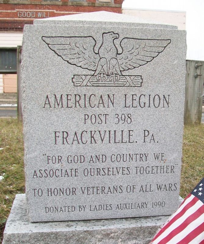Veterans Memorial. Click for full size. Veterans Memorial image. Click for full size.