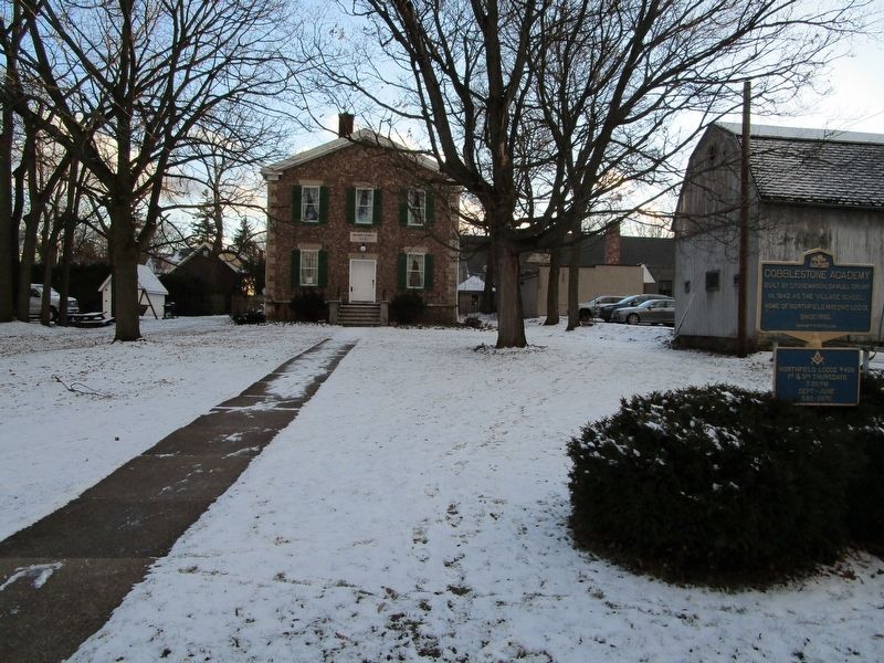 Cobblestone Academy Marker - Right. Click for full size. Cobblestone Academy Marker - Right image. Click for full size.