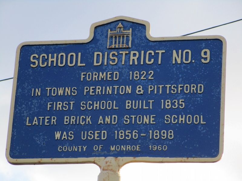 School District No. 9 Marker image. Click for full size.