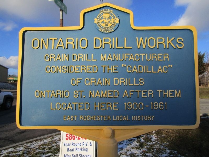 Ontario Drill Works Marker image. Click for full size.