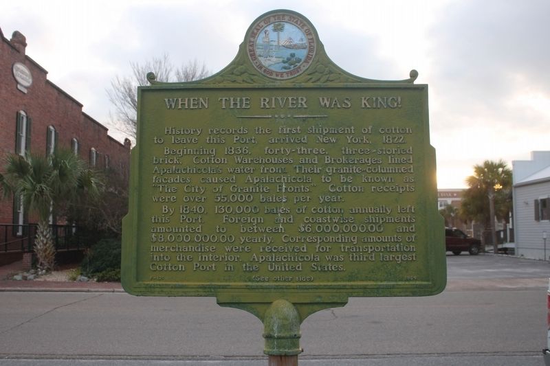 When the River Was King Marker Side 1. Click for full size. When the River Was King Marker Side 1 image. Click for full size.