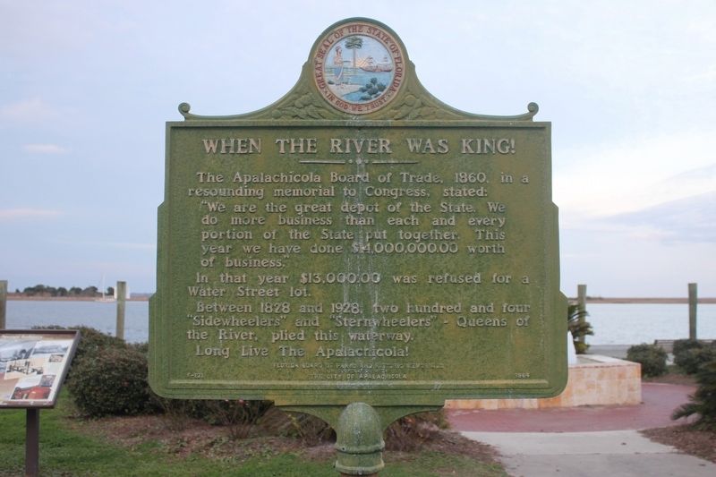 When the River Was King Marker Side 2 image. Click for full size.