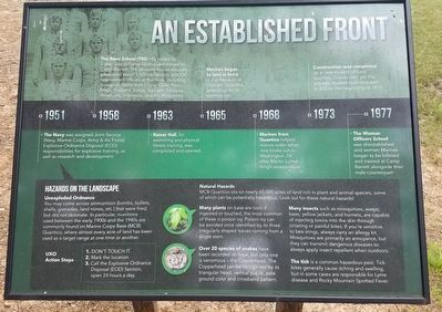 An Established Front Marker. Click for full size. An Established Front Marker image. Click for full size.
