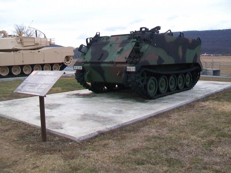 M113A2 APC and Marker image. Click for full size.