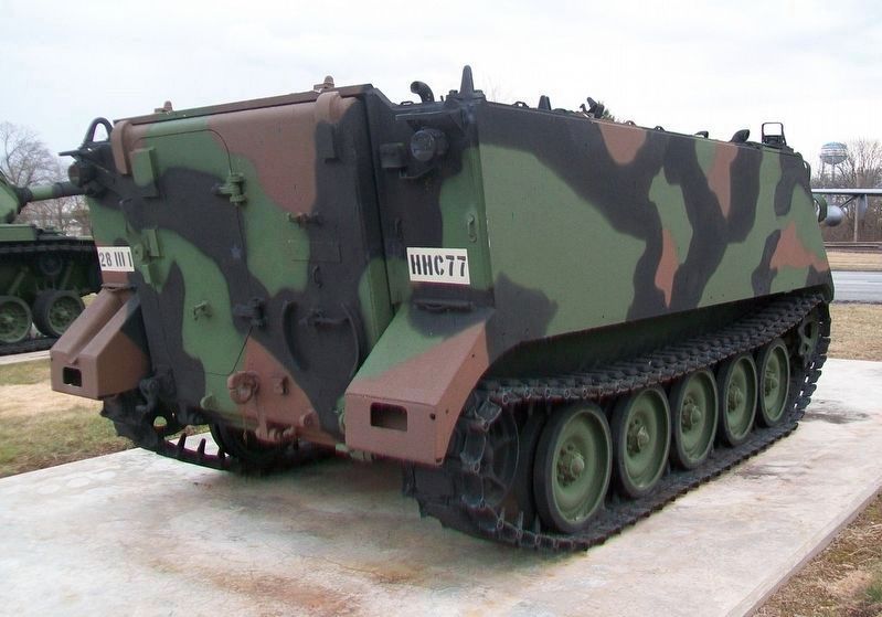 M113A2 APC Rear Angle image. Click for full size.