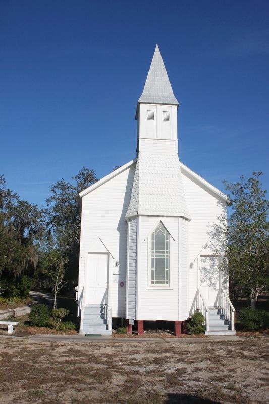 Site of First Church. Click for full size. Site of First Church image. Click for full size.