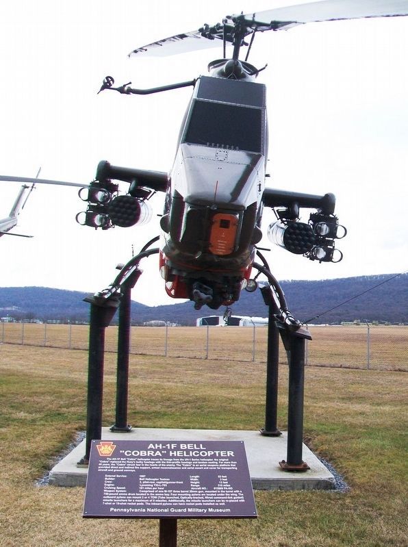 AH-1F Bell "Cobra" and Marker image. Click for full size.