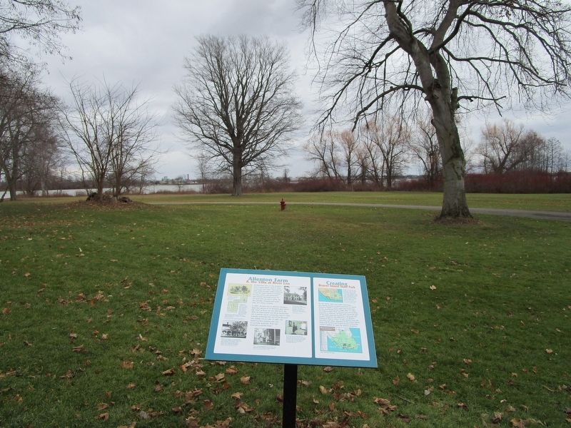 Allenton Farm/Beaver Island State Park Marker. Click for full size. Allenton Farm/Beaver Island State Park Marker image. Click for full size.