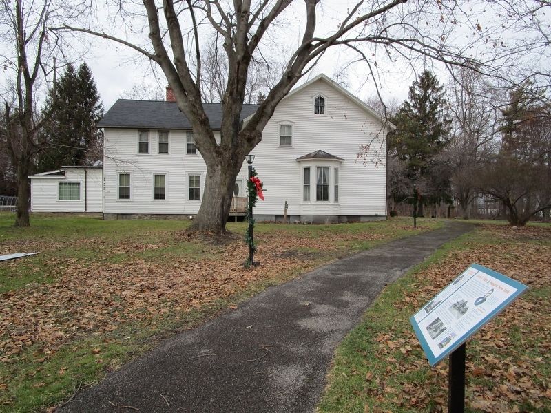 Grover Cleveland & Grand Island/Lewis F. Allen & Western New York Marker. Click for full size. Grover Cleveland & Grand Island/Lewis F. Allen & Western New York Marker image. Click for full size.