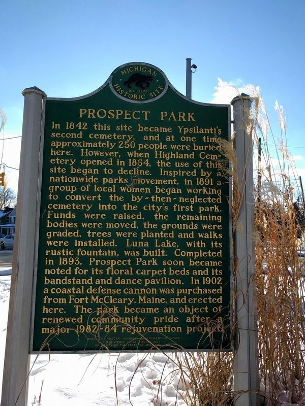 Prospect Park Marker image. Click for full size.
