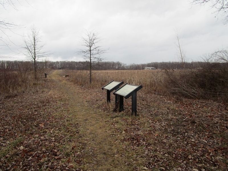 Working Together to Save Wetlands Marker. Click for full size. Working Together to Save Wetlands Marker image. Click for full size.