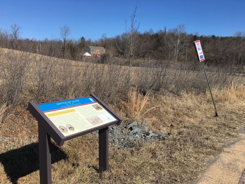 Battle of Aldie Marker image. Click for full size.