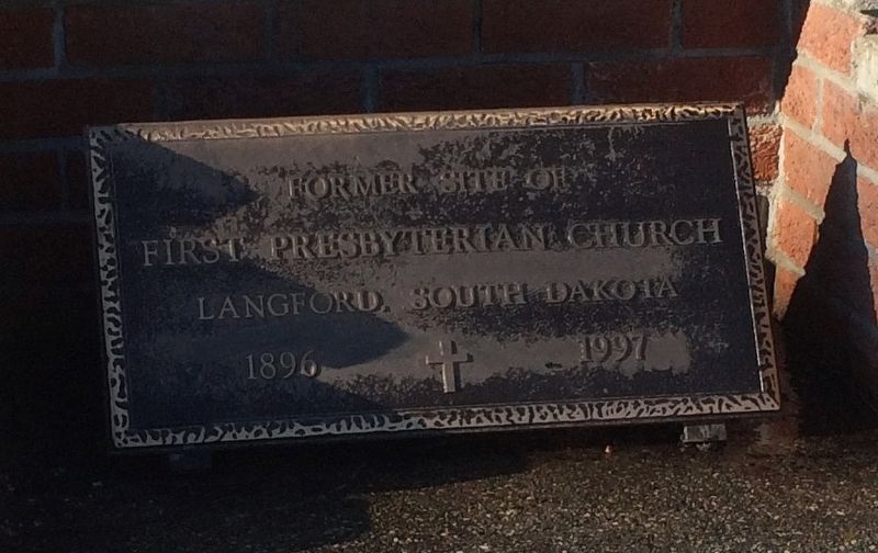 First Presbyterian Church Marker image. Click for full size.