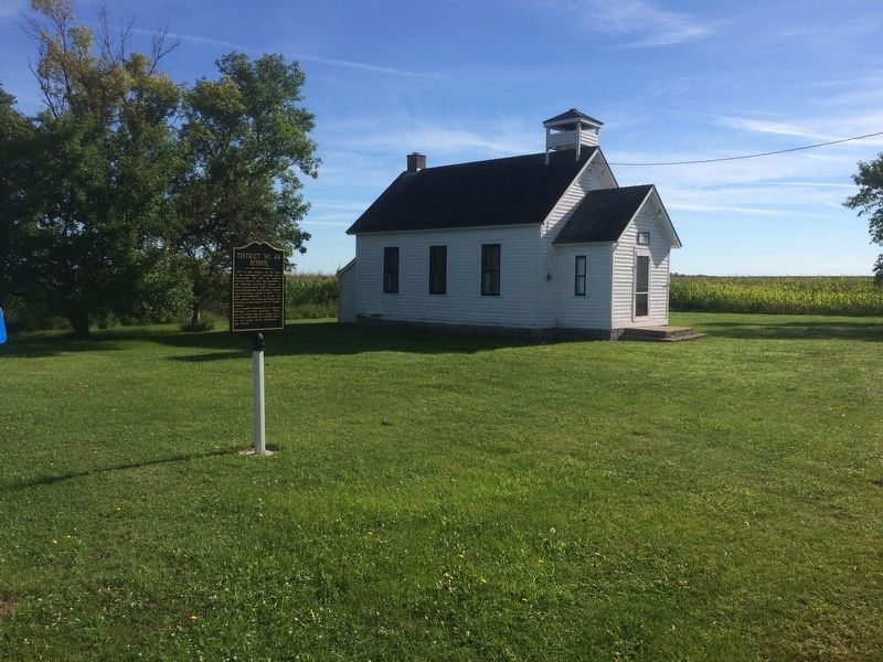 District No. 44 School Marker. Click for full size. District No. 44 School Marker image. Click for full size.