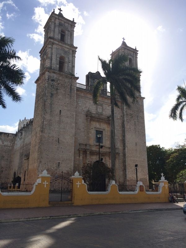 Church of San Servacio Marker. Click for full size. Church of San Servacio Marker image. Click for full size.
